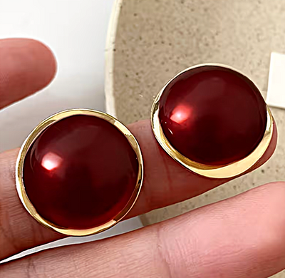 Сережки Бордо