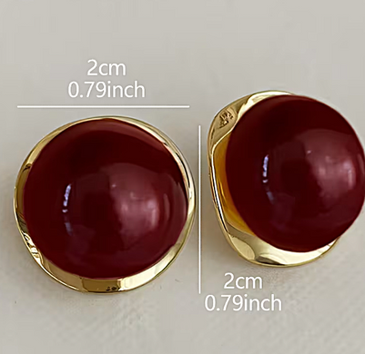 Сережки Бордо