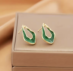 Сережки Зеленые