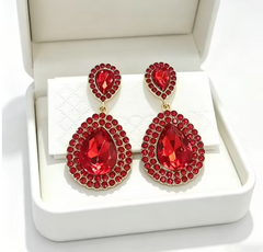 Сережки Красные