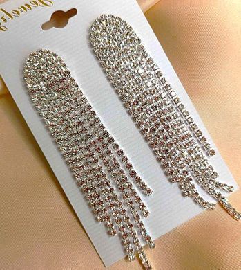 Сережки В стразах