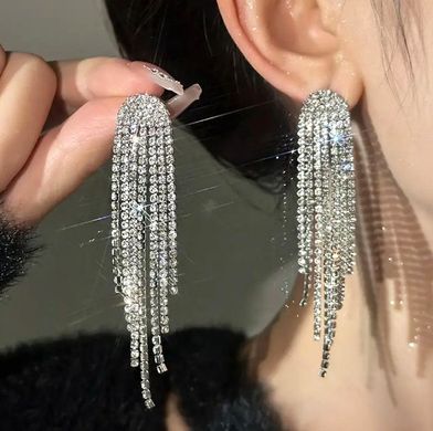 Сережки В стразах