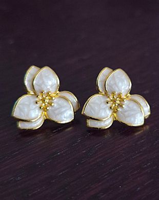 Сережки Маленькі квіти